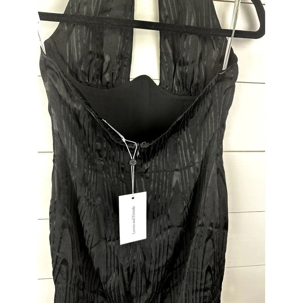 NWT Lovers and Friends Kent Black Mini Dress Size SML - Picture 6 of 8
